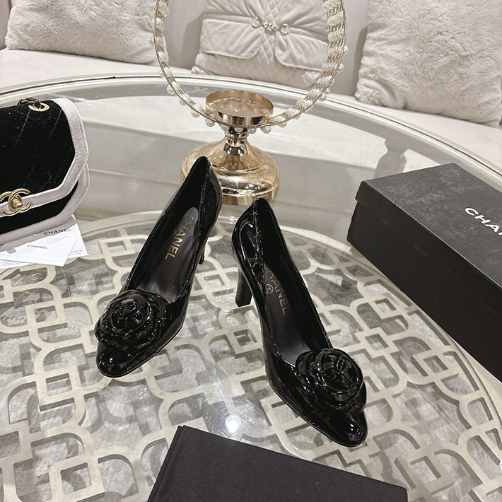最高級シャネルスーパーコピー CHANEL 85mm 26ss パンプス ヒール 2026春夏新作 2628352 シャネル パンプス バイカラー - 画像 (4)