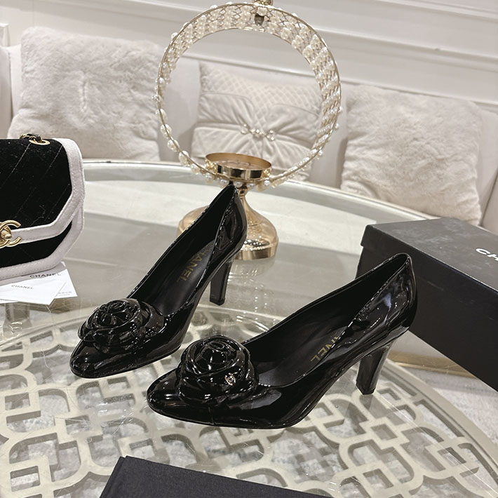 最高級シャネルスーパーコピー CHANEL 85mm 26ss パンプス ヒール 2026春夏新作 2628352 シャネル パンプス バイカラー - 画像 (3)