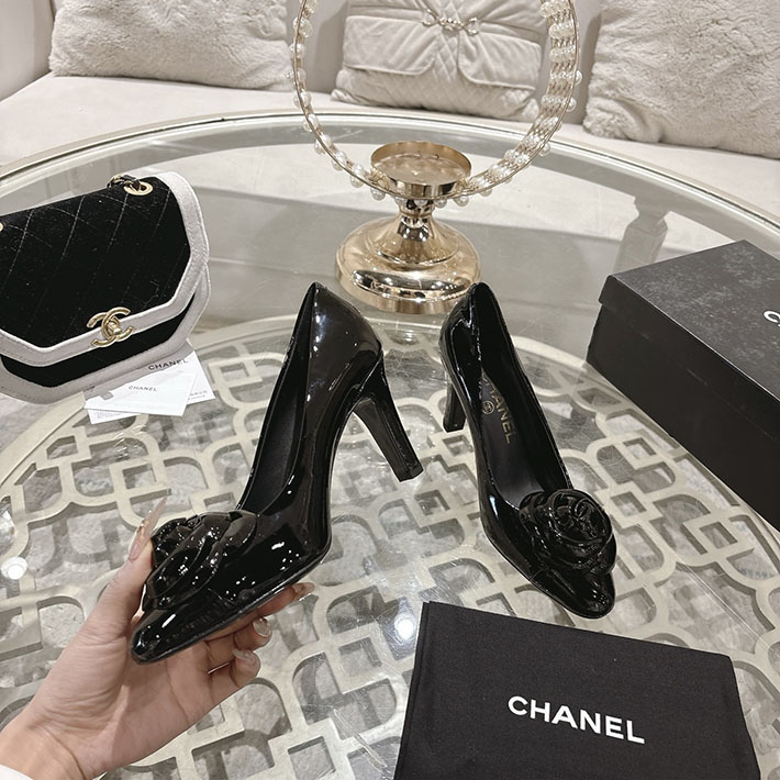 最高級シャネルスーパーコピー CHANEL 85mm 26ss パンプス ヒール 2026春夏新作 2628352 シャネル パンプス バイカラー - 画像 (2)