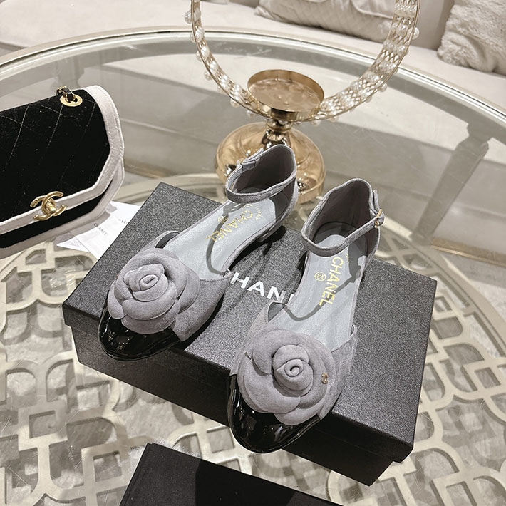 最高級シャネルスーパーコピー CHANEL 25mm カメリア ポインテッドトゥ サンダル ベルベット 2628357 レディース シャネル サンダル - 画像 (8)