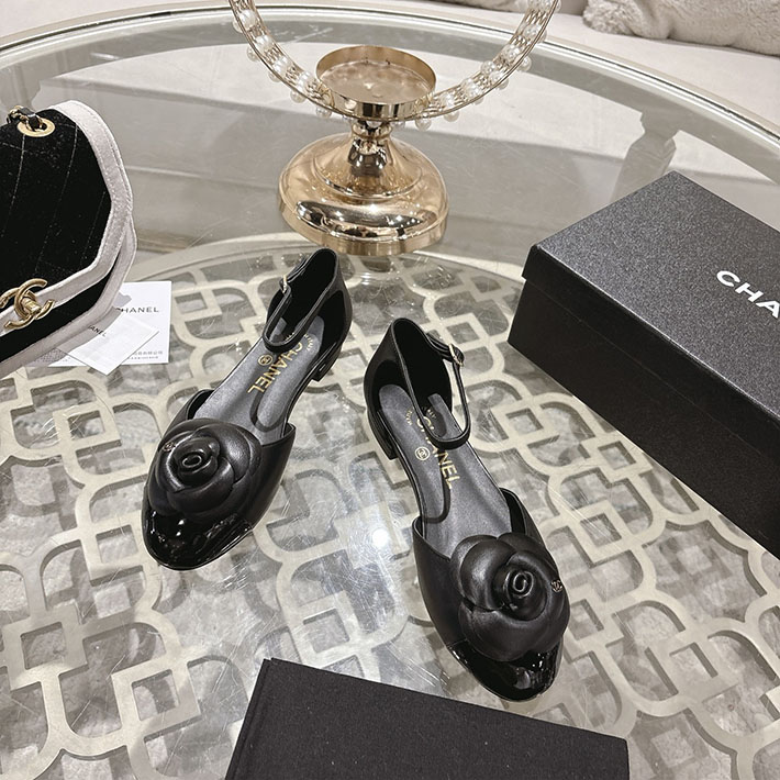 最高級シャネルスーパーコピー CHANEL 25mm カメリア ポインテッドトゥ サンダル ベルベット 2628360 シャネル サンダル 定価 - 画像 (3)