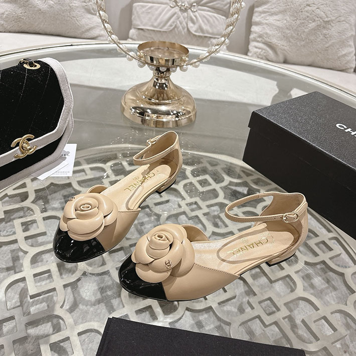 最高級シャネルスーパーコピー CHANEL 25mm カメリア ポインテッドトゥ サンダル ベルベット 2628361 シャネル サンダル 新作 - 画像 (2)