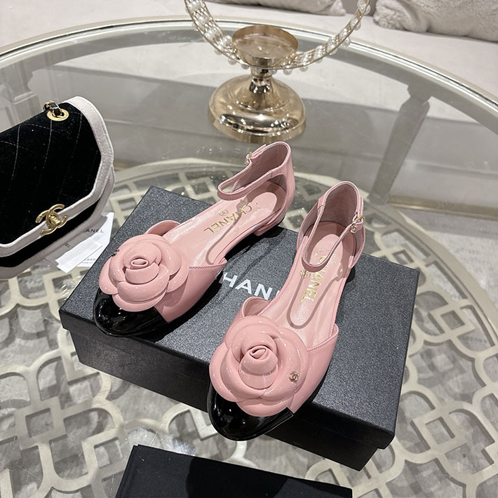 最高級シャネルスーパーコピー CHANEL 25mm カメリア ポインテッドトゥ サンダル ベルベット 2628363 シャネル サンダル ピンク - 画像 (8)