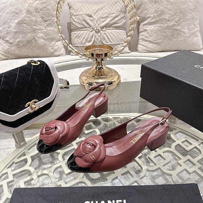 最高級シャネルスーパーコピー CHANEL 45mm カメリア ポインテッドトゥ サンダル ベルベット 2628370 夏サンダル レディース 人気 - 画像 (9)