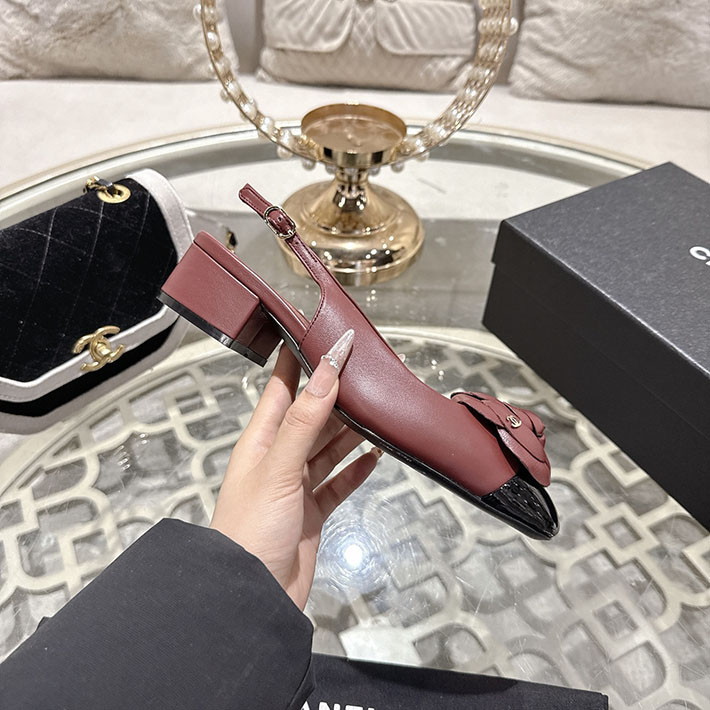 最高級シャネルスーパーコピー CHANEL 45mm カメリア ポインテッドトゥ サンダル ベルベット 2628370 夏サンダル レディース 人気 - 画像 (8)