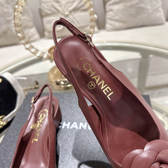 最高級シャネルスーパーコピー CHANEL 45mm カメリア ポインテッドトゥ サンダル ベルベット 2628370 夏サンダル レディース 人気 - 画像 (5)