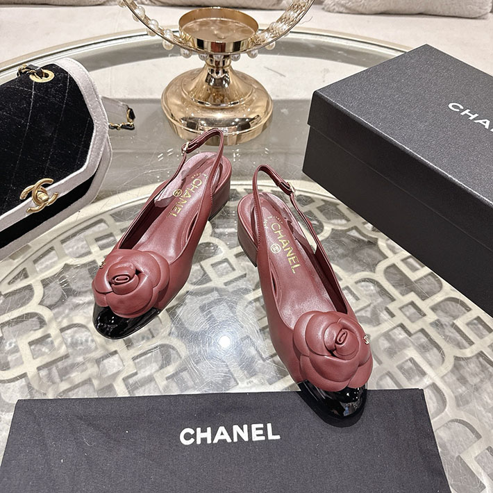 最高級シャネルスーパーコピー CHANEL 45mm カメリア ポインテッドトゥ サンダル ベルベット 2628370 夏サンダル レディース 人気 - 画像 (2)
