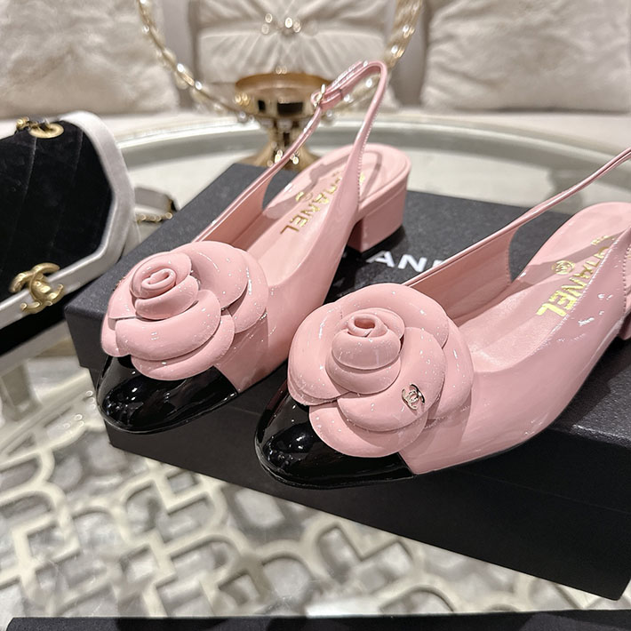 最高級シャネルスーパーコピー CHANEL 45mm カメリア ポインテッドトゥ サンダル ベルベット 2628373 シャネル 靴 サンダル - 画像 (6)