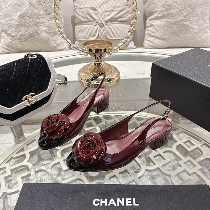 最高級シャネルスーパーコピー CHANEL 45mm カメリア ポインテッドトゥ サンダル ベルベット 2628374 シャネル 靴 レディース - 画像 (9)