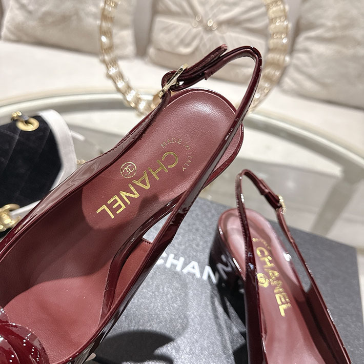 最高級シャネルスーパーコピー CHANEL 45mm カメリア ポインテッドトゥ サンダル ベルベット 2628374 シャネル 靴 レディース - 画像 (6)