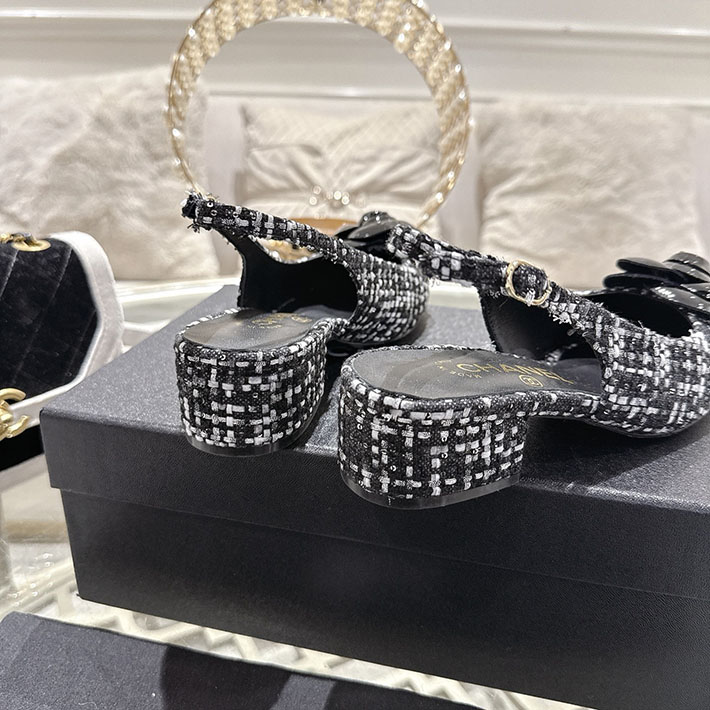 最高級シャネルスーパーコピー CHANEL 45mm カメリア ポインテッドトゥ サンダル ベルベット 2628376 シャネル 靴 セール - 画像 (5)
