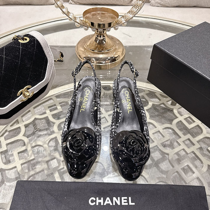 最高級シャネルスーパーコピー CHANEL 45mm カメリア ポインテッドトゥ サンダル ベルベット 2628376 シャネル 靴 セール - 画像 (3)