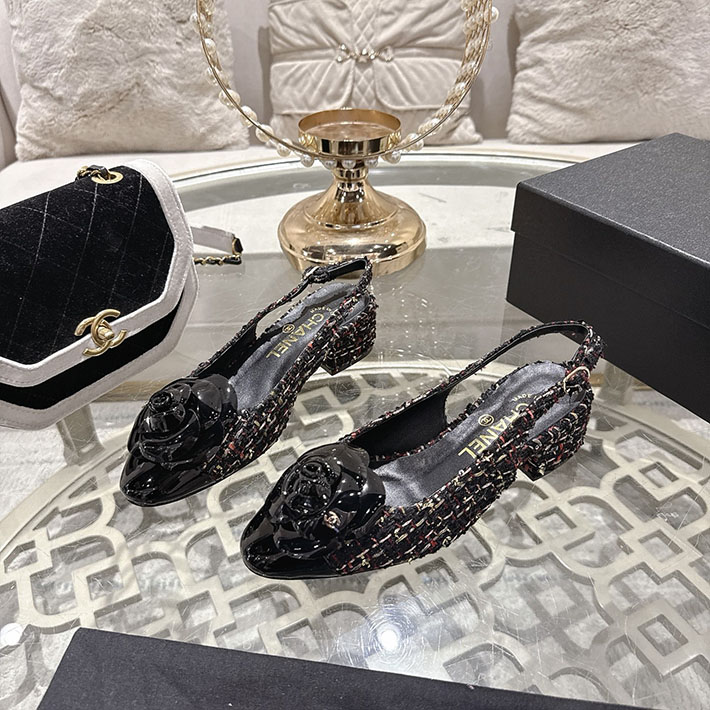 最高級シャネルスーパーコピー CHANEL 45mm カメリア ポインテッドトゥ サンダル ベルベット 2628378 シャネルシューズレディース - 画像 (9)