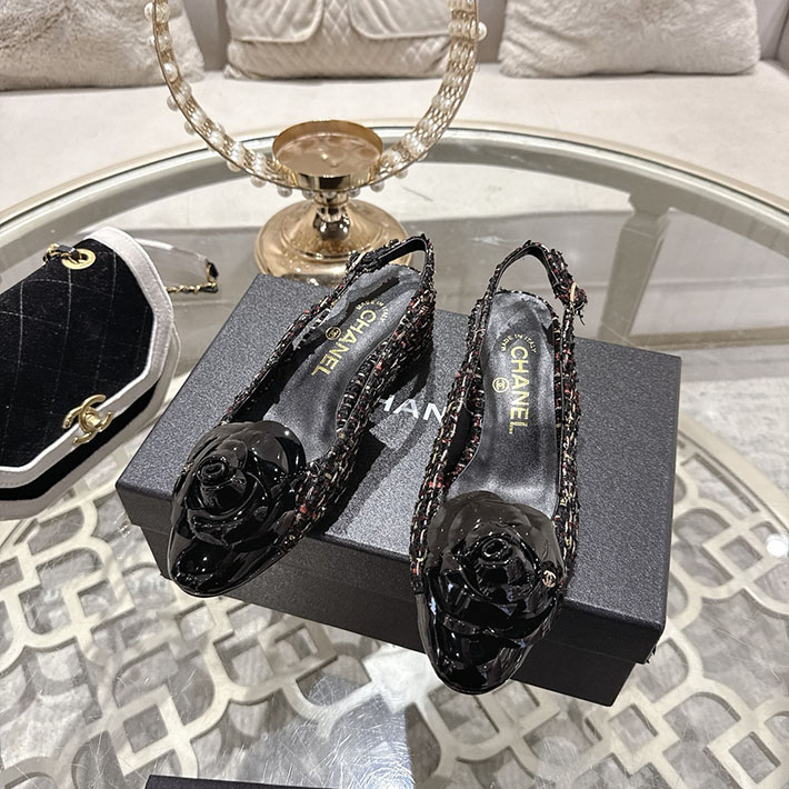 最高級シャネルスーパーコピー CHANEL 45mm カメリア ポインテッドトゥ サンダル ベルベット 2628378 シャネルシューズレディース - 画像 (7)