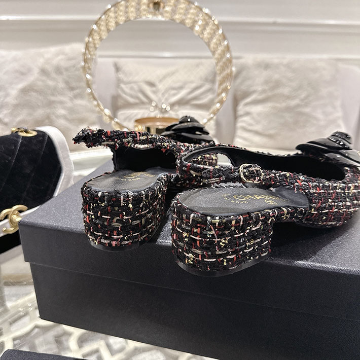 最高級シャネルスーパーコピー CHANEL 45mm カメリア ポインテッドトゥ サンダル ベルベット 2628378 シャネルシューズレディース - 画像 (5)