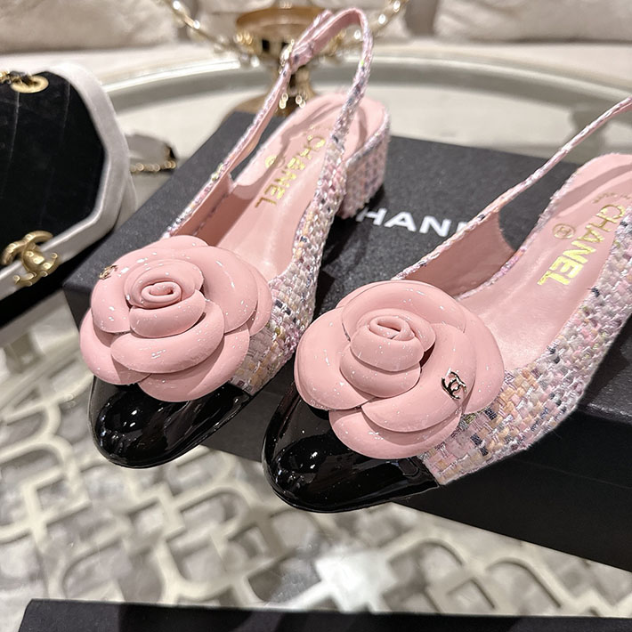 最高級シャネルスーパーコピー CHANEL 45mm カメリア ポインテッドトゥ サンダル ベルベット 2628379 シャネル新作シューズ - 画像 (6)