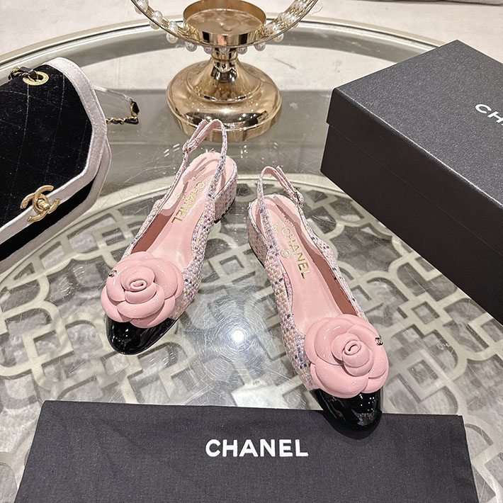 最高級シャネルスーパーコピー CHANEL 45mm カメリア ポインテッドトゥ サンダル ベルベット 2628379 シャネル新作シューズ - 画像 (2)