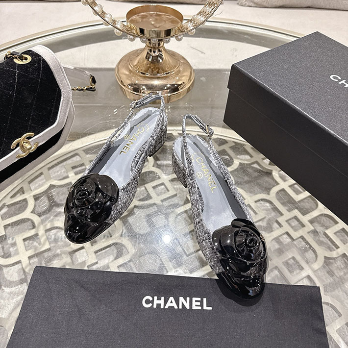 最高級シャネルスーパーコピー CHANEL 45mm カメリア ポインテッドトゥ サンダル ベルベット 2628380 サンダル レディース 疲れない 旅行 - 画像 (2)