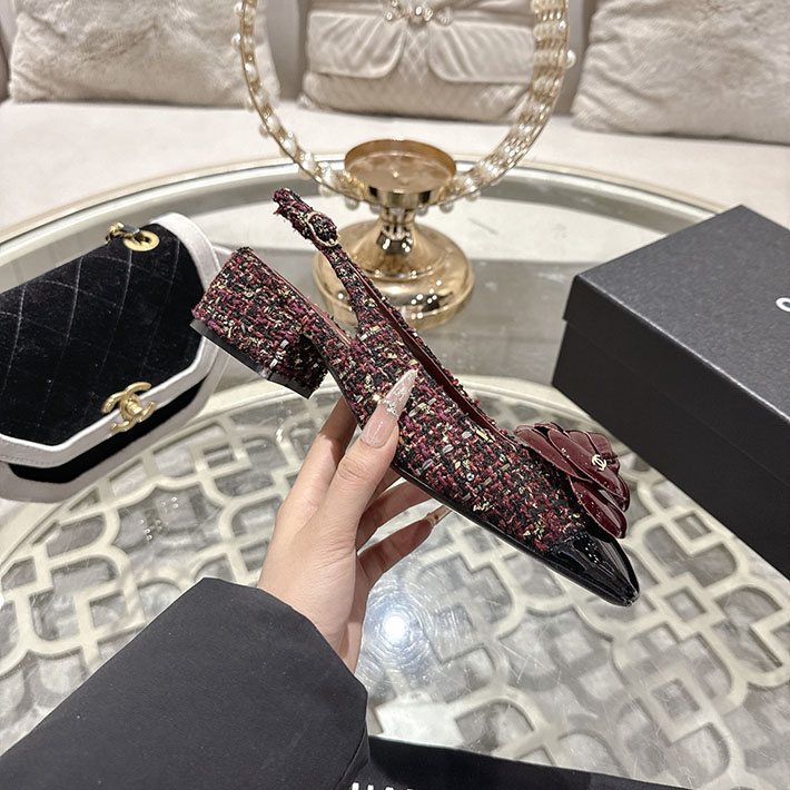 最高級シャネルスーパーコピー CHANEL 45mm カメリア ポインテッドトゥ サンダル ベルベット 2628381 シャネル 一 番安い商品 - 画像 (8)