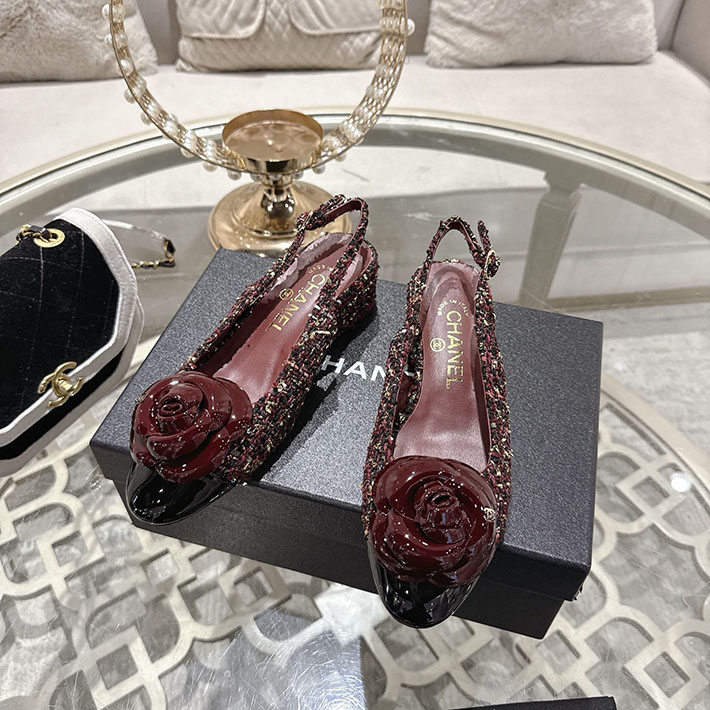 最高級シャネルスーパーコピー CHANEL 45mm カメリア ポインテッドトゥ サンダル ベルベット 2628381 シャネル 一 番安い商品 - 画像 (7)