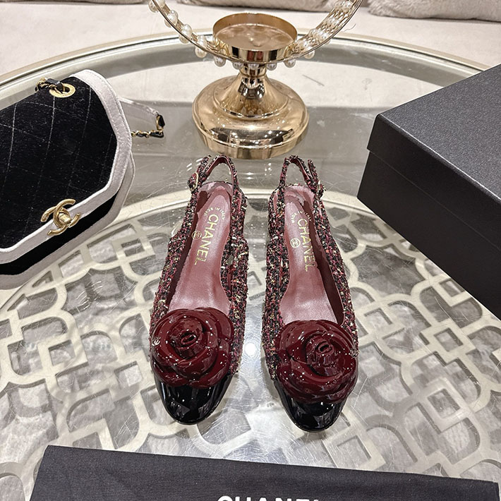 最高級シャネルスーパーコピー CHANEL 45mm カメリア ポインテッドトゥ サンダル ベルベット 2628381 シャネル 一 番安い商品 - 画像 (3)
