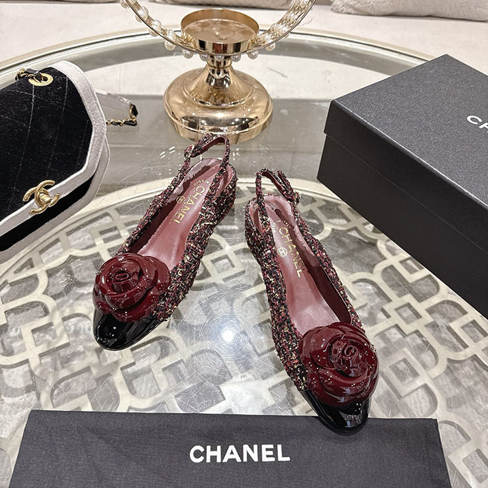 最高級シャネルスーパーコピー CHANEL 45mm カメリア ポインテッドトゥ サンダル ベルベット 2628381 シャネル 一 番安い商品 - 画像 (2)