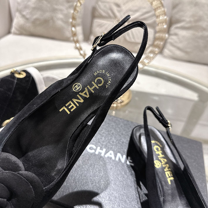 最高級シャネルスーパーコピー CHANEL 45mm カメリア ポインテッドトゥ サンダル ベルベット 2628382 サンダル 激安 レディース 送料無料 - 画像 (5)