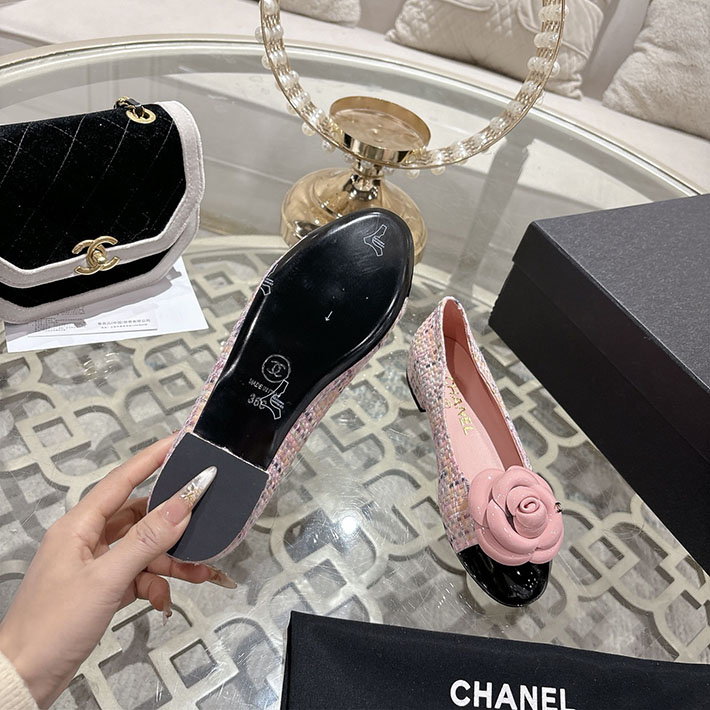 最高級シャネルスーパーコピー CHANEL 45mm 大人気バレリーナ フラットシューズ ピンク 2628384 シャネル バレエシューズ 人気 - 画像 (5)