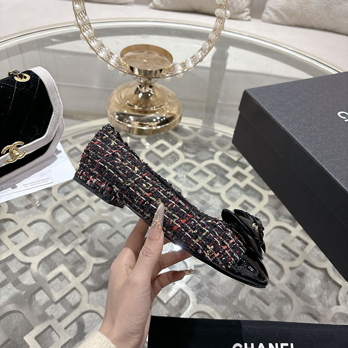 最高級シャネルスーパーコピー CHANEL 45mm 大人気バレリーナ フラットシューズ ブラック 2628386 シャネル バレリーナ 値上げ - 画像 (9)