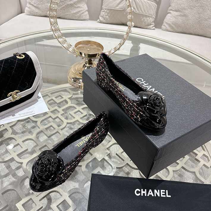 最高級シャネルスーパーコピー CHANEL 45mm 大人気バレリーナ フラットシューズ ブラック 2628386 シャネル バレリーナ 値上げ - 画像 (8)
