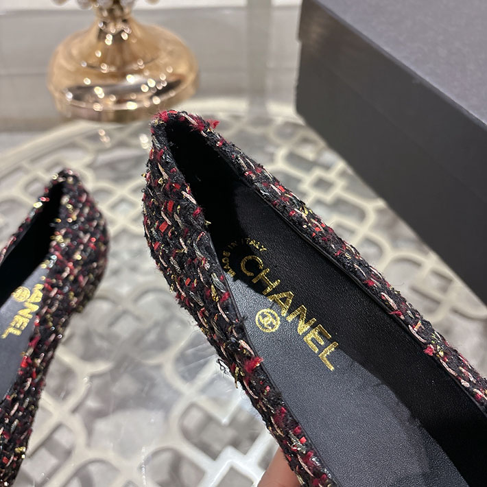 最高級シャネルスーパーコピー CHANEL 45mm 大人気バレリーナ フラットシューズ ブラック 2628386 シャネル バレリーナ 値上げ - 画像 (6)