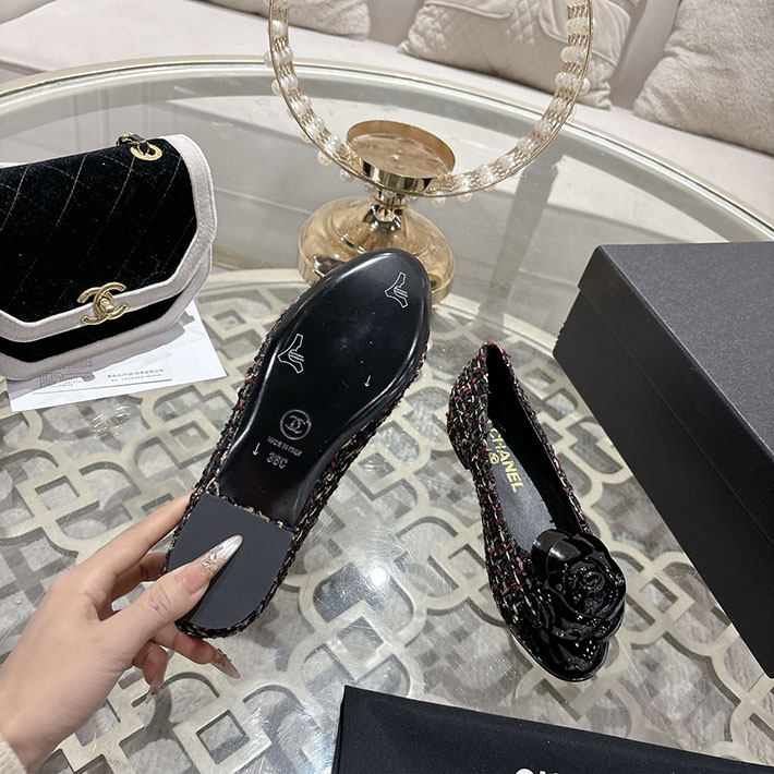 最高級シャネルスーパーコピー CHANEL 45mm 大人気バレリーナ フラットシューズ ブラック 2628386 シャネル バレリーナ 値上げ - 画像 (5)