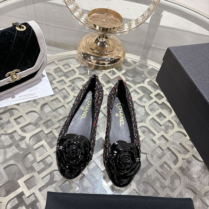 最高級シャネルスーパーコピー CHANEL 45mm 大人気バレリーナ フラットシューズ ブラック 2628386 シャネル バレリーナ 値上げ - 画像 (4)