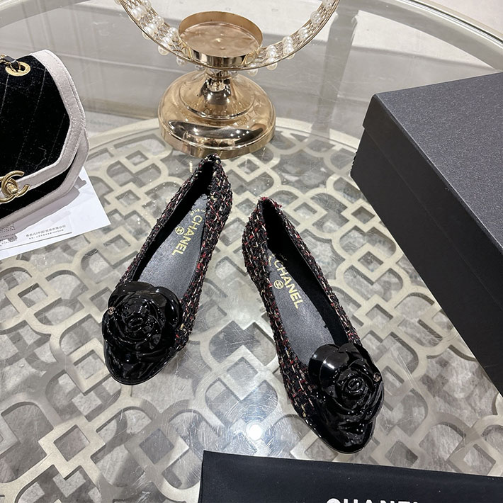 最高級シャネルスーパーコピー CHANEL 45mm 大人気バレリーナ フラットシューズ ブラック 2628386 シャネル バレリーナ 値上げ - 画像 (3)