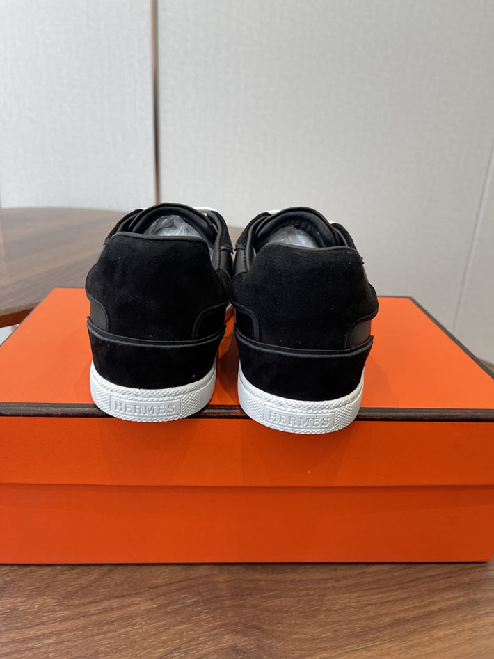メンズ・レディース兼用 エルメス HERMES Match sneaker スニーカー マッチ ブラック 2628425 エルメス スニーカー 人気 - 画像 (7)