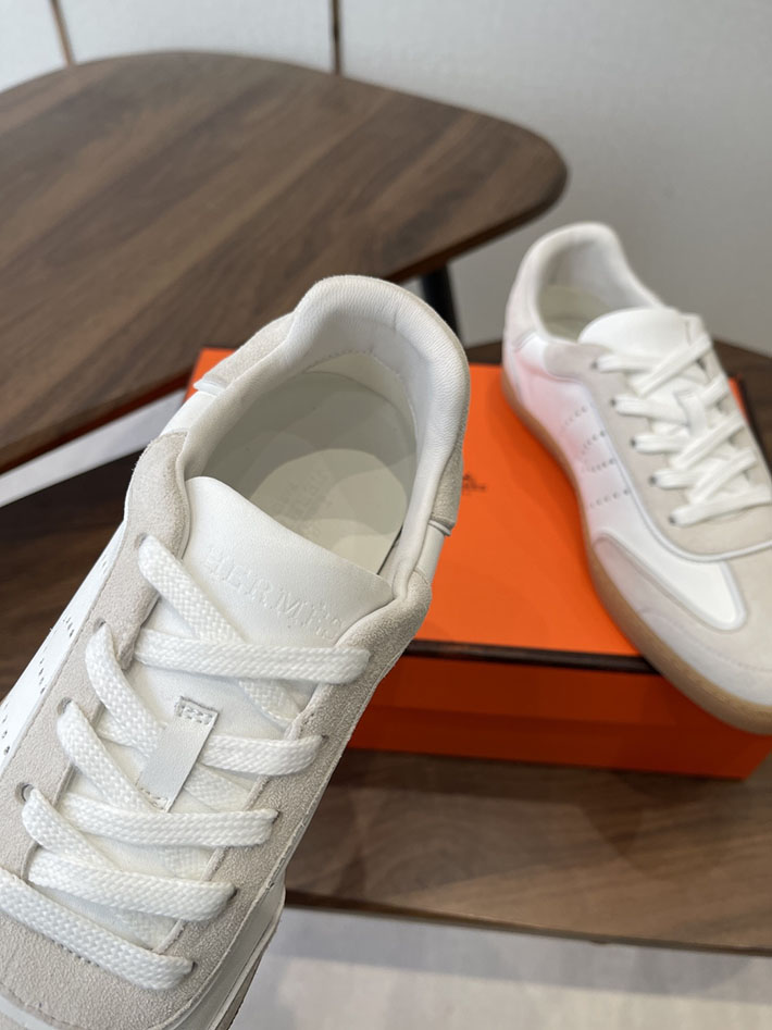 メンズ・レディース兼用 エルメス HERMES Match sneaker スニーカー マッチ ホワイト 2628426 エルメス スニーカー バウンシング - 画像 (7)