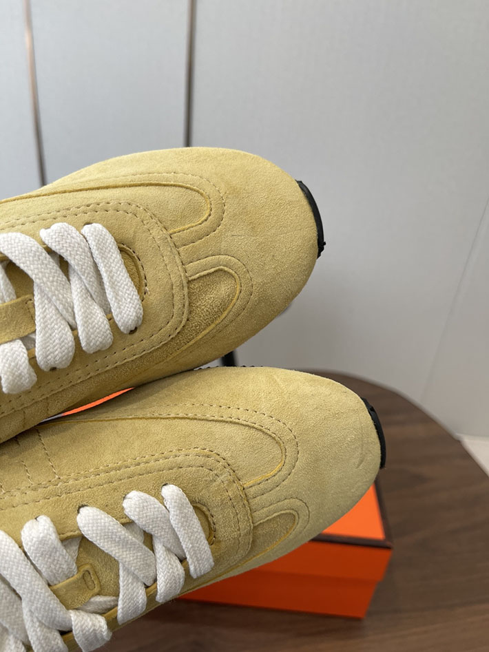 メンズ・レディース兼用 エルメス HERMES Match sneaker スニーカー マッチ イエロー 2628430 エルメス スニーカー レディース デイ - 画像 (9)