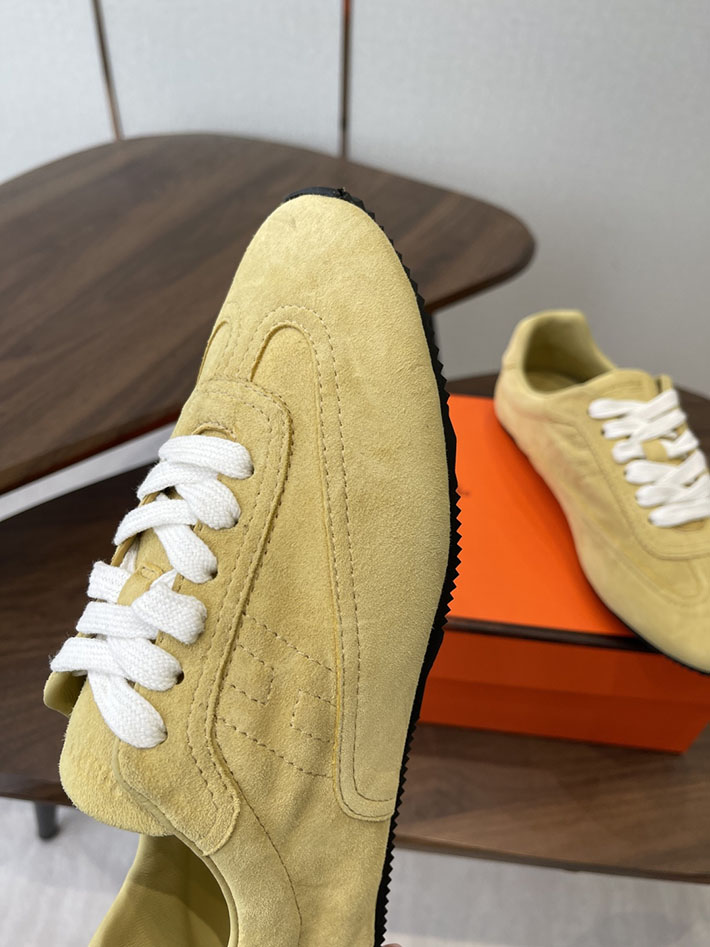 メンズ・レディース兼用 エルメス HERMES Match sneaker スニーカー マッチ イエロー 2628430 エルメス スニーカー レディース デイ - 画像 (8)