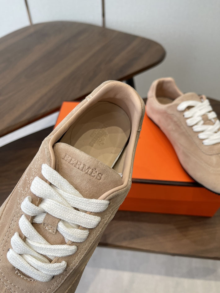 メンズ・レディース兼用 エルメス HERMES Match sneaker スニーカー マッチ ベージュ 2628433 エルメス 靴 レディース - 画像 (8)