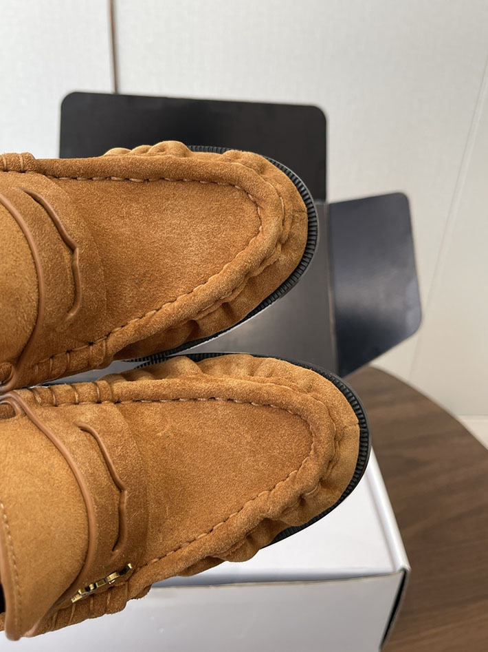 最高級サンローランスーパーコピー Saint Laurent 10cm ル ローファー パンプス イールスキン 2628436 サン ローラン ローファー レディース - 画像 (9)