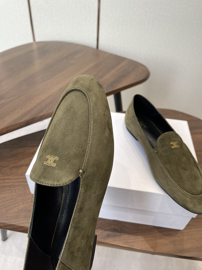 レディース 最高級セリーヌスーパーコピー CELINE オーラ ローファー ゴートスキン ライカーキ 2628451 セリーヌ ローファー アウトレット - 画像 (9)