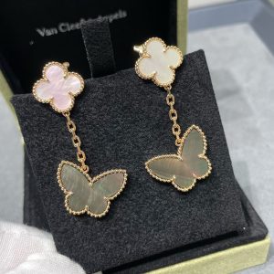 ヴァンクリーフピアス蝶