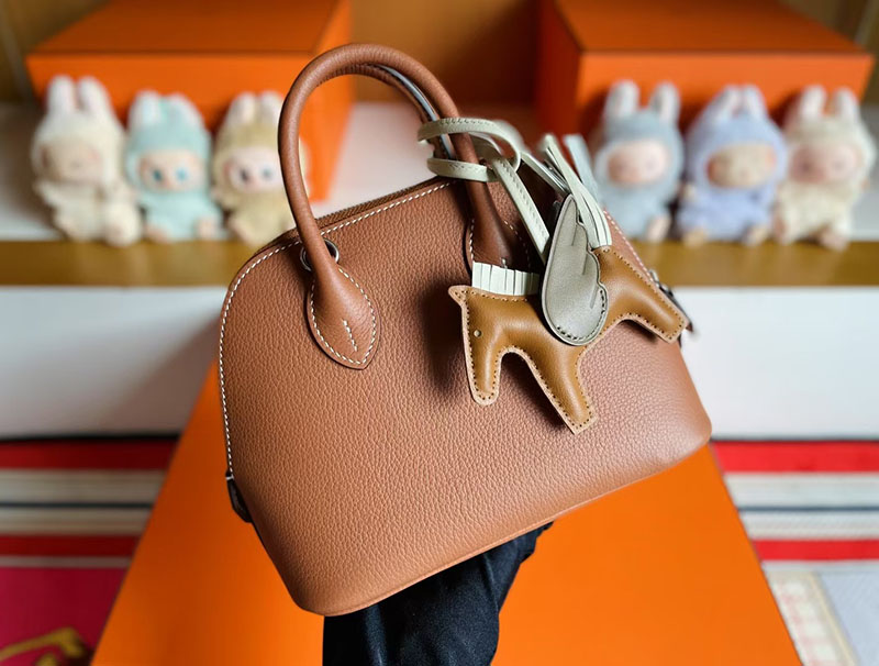 エルメス ボリード ミニ HERMES ボリード1923 ミニ ゴールド エバーカラー シルバー金具 2627811 エルメス 新作バッグ - 画像 (3)