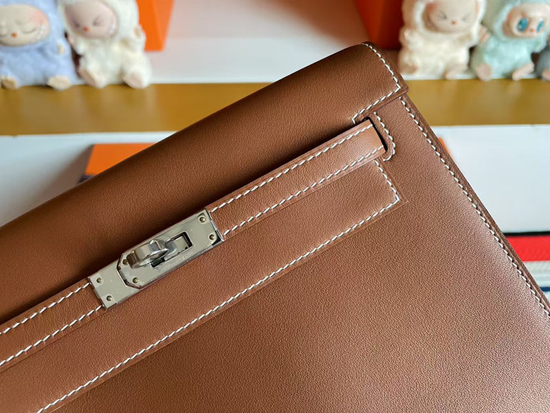 エルメス ケリーダンス HERMES ケリーダンス2 ゴールド スイフト シルバー金具 2627812 エルメス 新作バッグ - 画像 (4)
