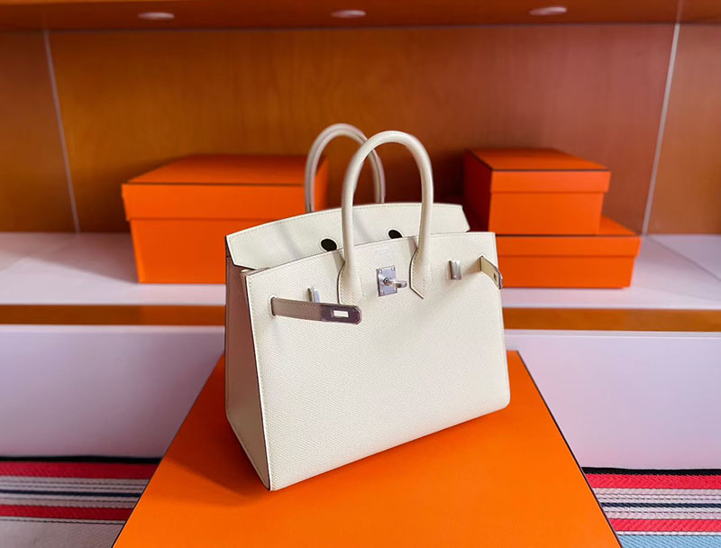 エルメス バーキン25 HERMES バーキン25 セリエ ジョーヌミルトン ヴォーエプソン シルバー金具 2627817 エルメス 新作バッグ - 画像 (9)