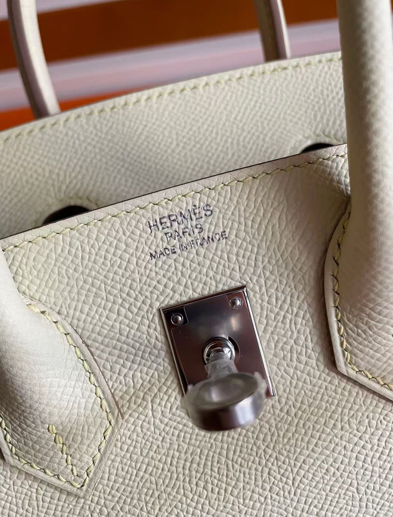 エルメス バーキン25 HERMES バーキン25 セリエ ジョーヌミルトン ヴォーエプソン シルバー金具 2627817 エルメス 新作バッグ - 画像 (8)
