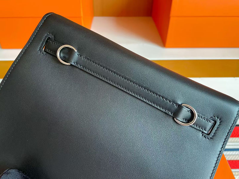 エルメス ケリーダンス HERMES ケリーダンス2 黒 ブラック スイフト シルバー金具 2627818 エルメス 新作バッグ - 画像 (4)