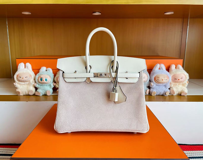 エルメス バーキン25 HERMES バーキン25 クレ スイフト ヴォー・グリズリー シルバー金具 2627825 エルメス 新作バッグ - 画像 (8)
