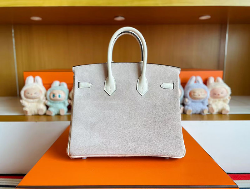 エルメス バーキン25 HERMES バーキン25 クレ スイフト ヴォー・グリズリー シルバー金具 2627825 エルメス 新作バッグ - 画像 (3)