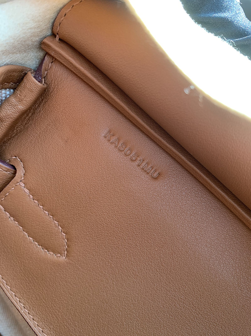 エルメス ミニバーキン HERMES バーキンショルダーライト 29 ゴールド トワルアッシュ ヴォースイフト シルバー金具 2627848 エルメス 新作バッグ - 画像 (12)